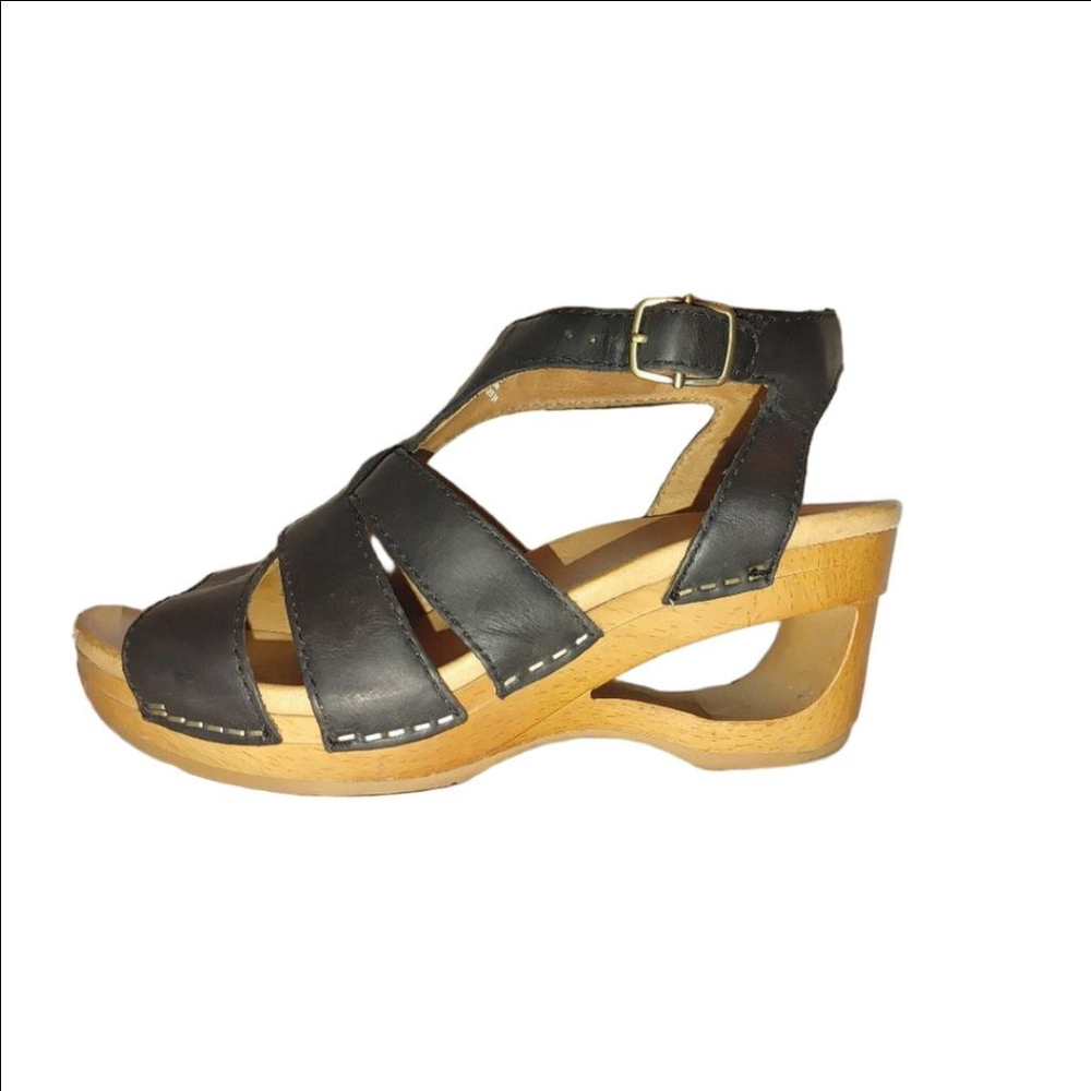 Dansko Trudy Leather Sandal Size 37 - Picture 1 of 6